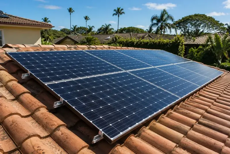 Installation de panneaux solaires à Saint-Marcel-Paulel